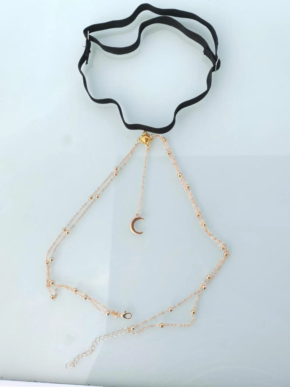 Gouden maan dijketting 2911 voor 9,99€ – photo 2